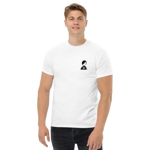 camiseta blanca hombre